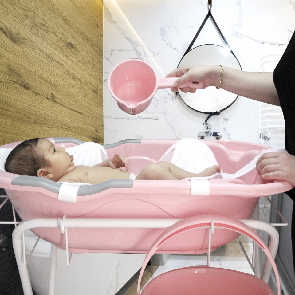BabyJem Suport metalic universal cu cos pentru cadite Negru