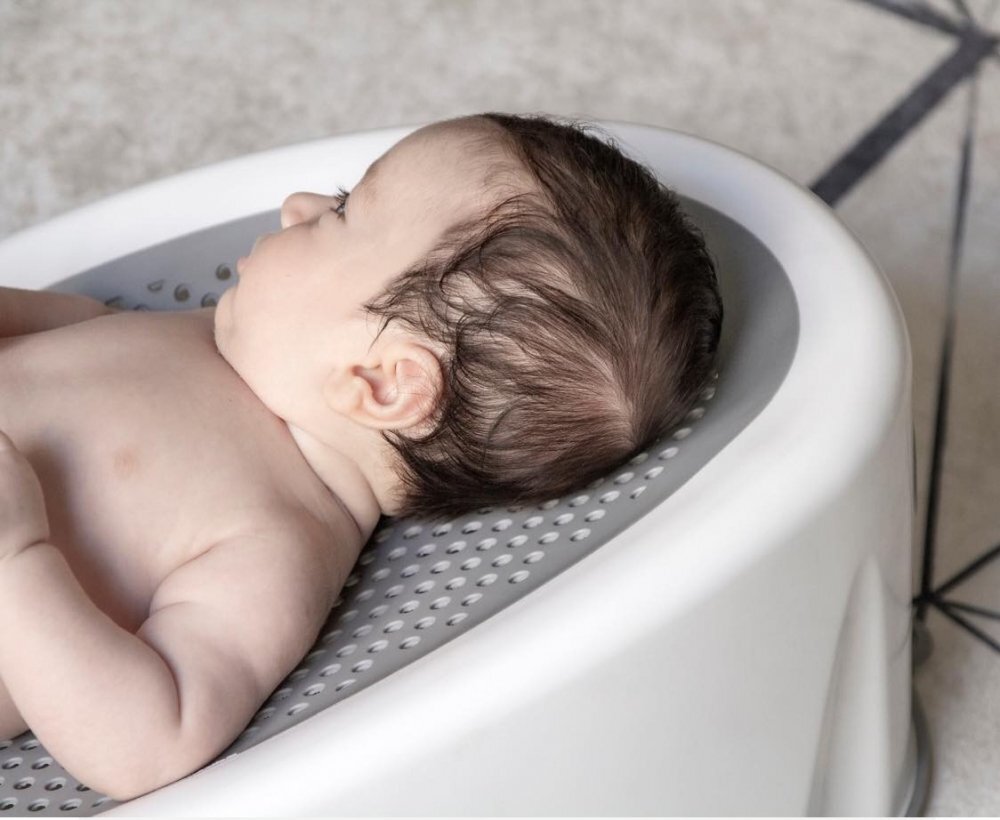 BabyJem Suport pentru baie New Soft Basic Alb