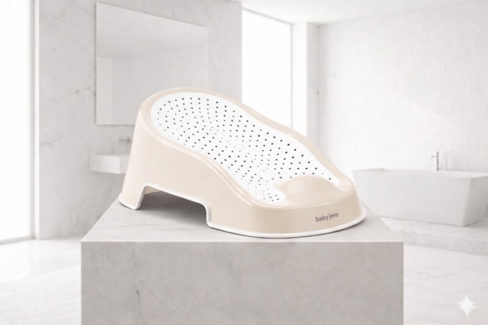 BabyJem Suport pentru baie Soft Touch Bej