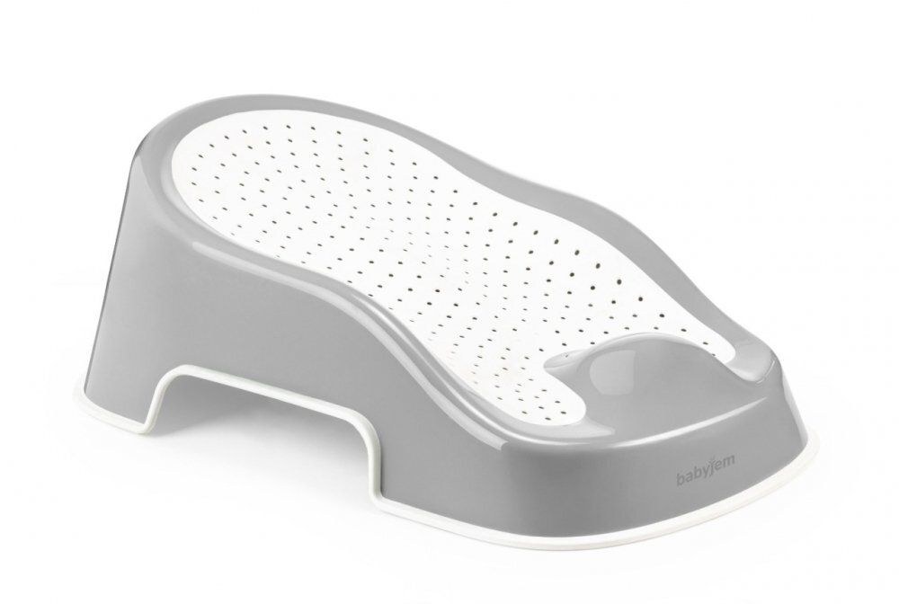 BabyJem Suport pentru baie Soft Touch Gri