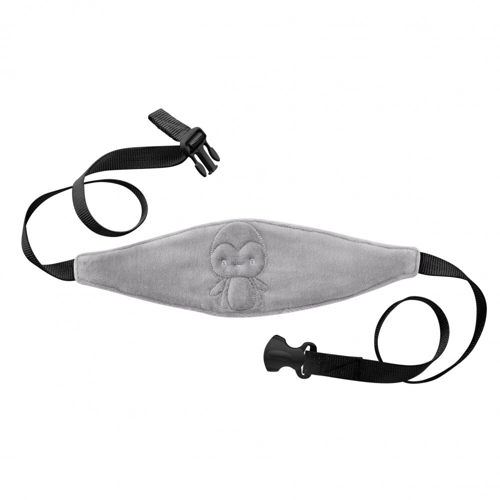 BabyJem Suport sustinere cap pentru scaun auto Strap Pinguin Grey