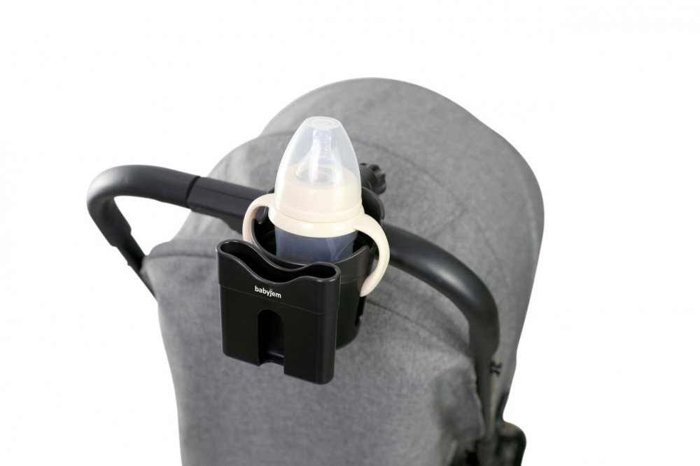 BabyJem Suport universal 2 in 1 de telefon si cana pentru carucior