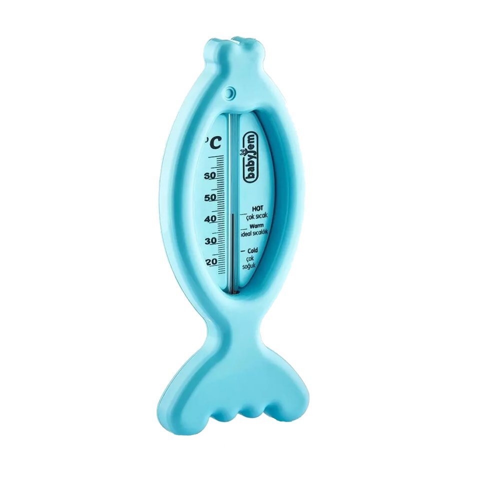BabyJem Termometru de baie si camera Fish Blue