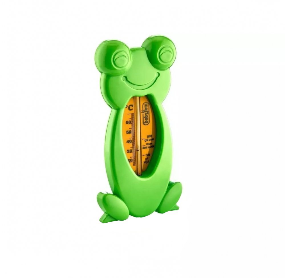 BabyJem Termometru de baie si camera Frog Green