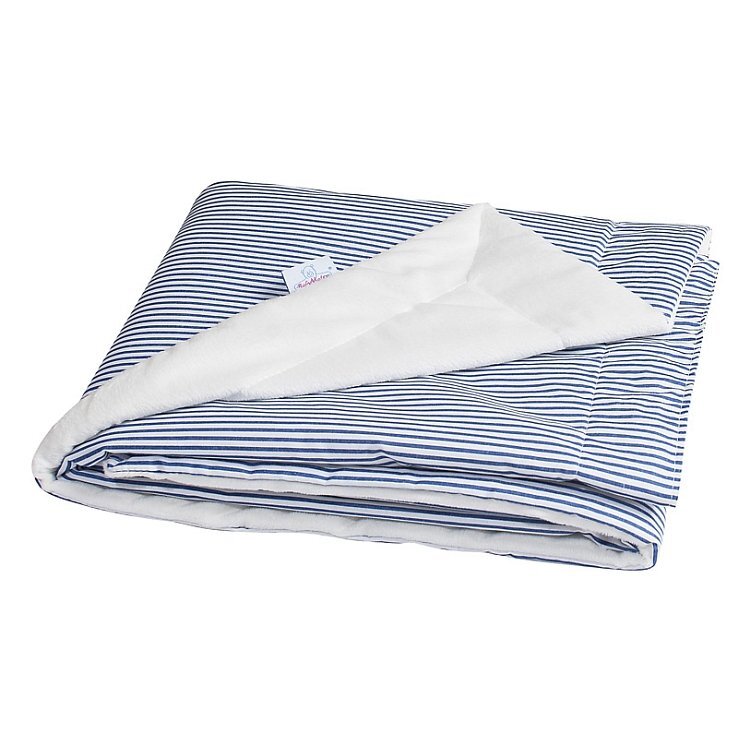 BABYMATEX Paturica Baby Matex pentru bebelusi Soul Blue 01 cu doua fete