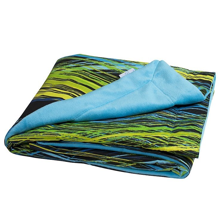BABYMATEX Paturica Baby Matex pentru bebelusi Soul Blue 31+52 cu doua fete