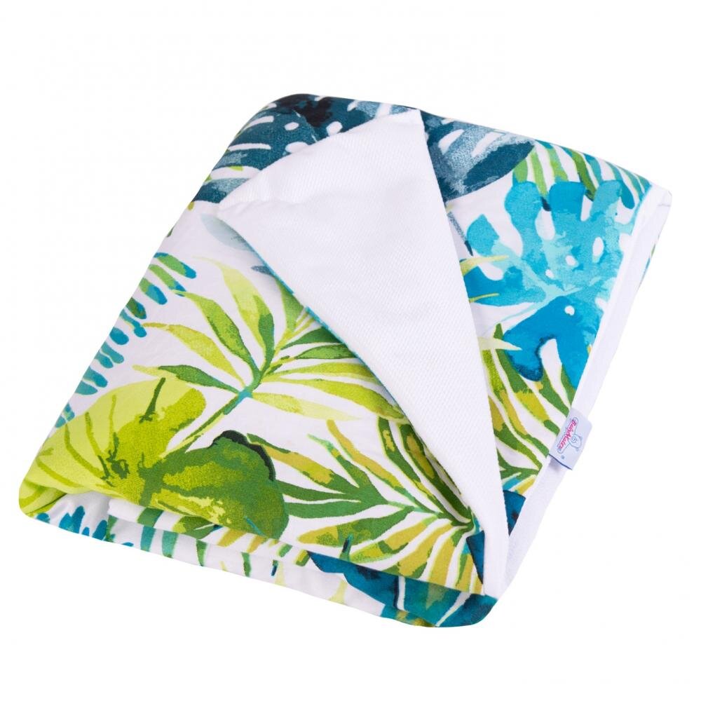 BABYMATEX Paturica bebelusi cu doua fete 75x100 cm Velvet Exotic 01