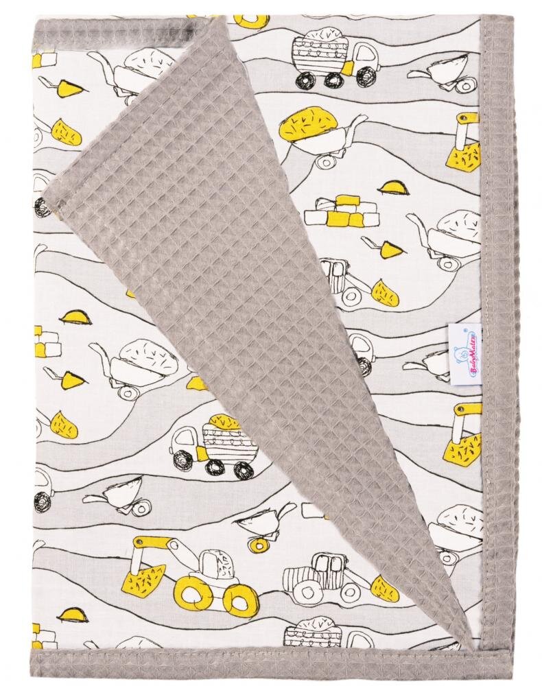 BABYMATEX Paturica cu doua fete din bumbac 75x100 cm Prestige Beige 03