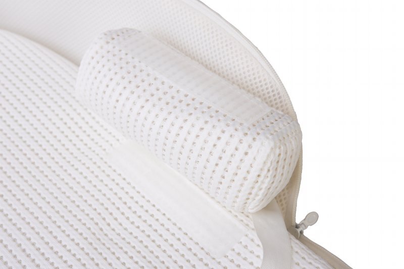 BABYMATEX Salteluta pozitionator Travel Nest White
