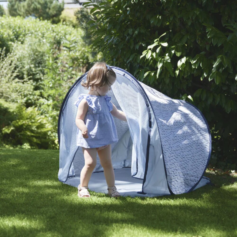 BABYMOOV Cort cu protectie anti UV 50+ Blue Waves