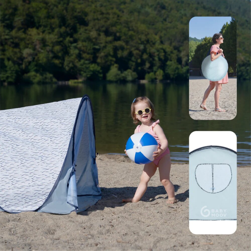 BABYMOOV Cort cu protectie anti UV 50+ Blue Waves