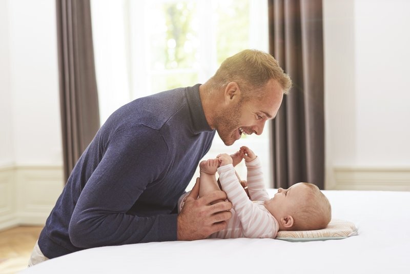 BABYMOOV Perna Lovenest Original din bumbac organic impotriva plagiocefaliei Natural Care