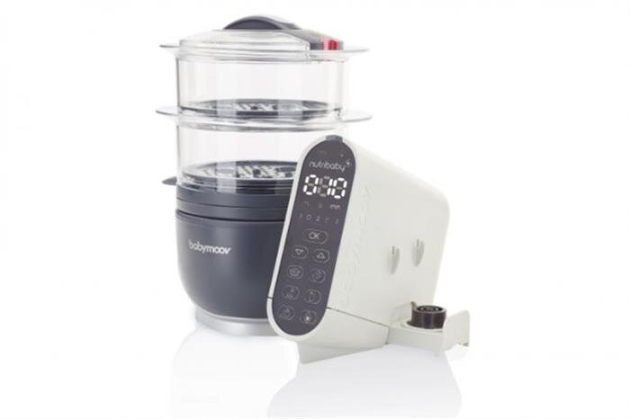 BABYMOOV Robot multifunctional 5 in 1 Nutribaby (+) industrial grey