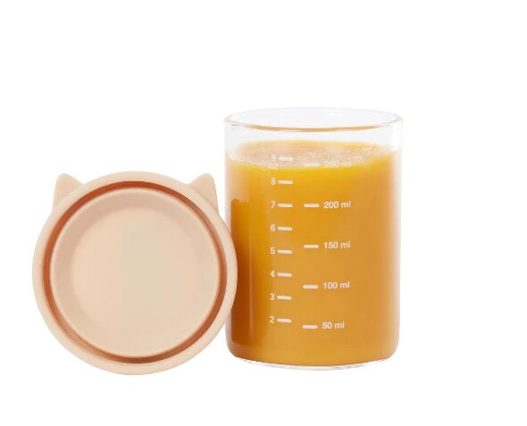 BABYMOOV Set 6 boluri din sticla ISY 250 ml
