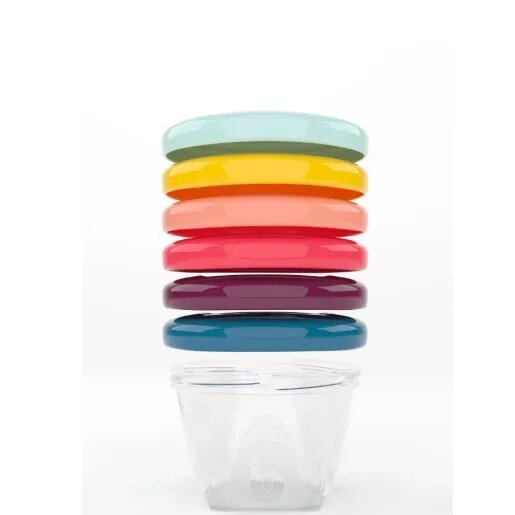 BABYMOOV Set 6 recipiente pentru pastrarea hranei 180 ml