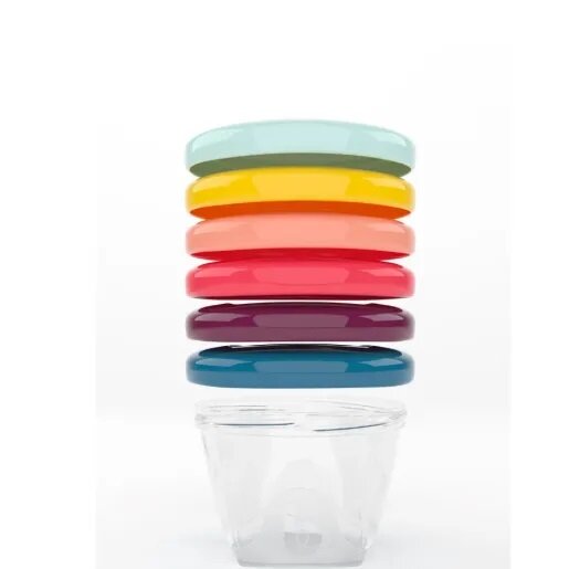 BABYMOOV Set 6 recipiente pentru pastrarea hranei 250 ml