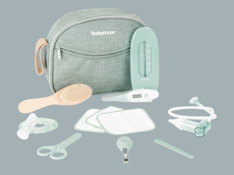 BABYMOOV Set pentru ingrijire 9 piese Matcha