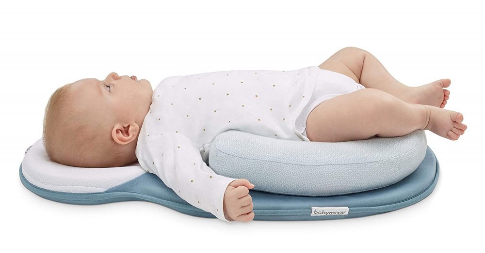 BABYMOOV Suport pentru somn 2 in 1 Cosydream Mosaic albastru