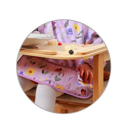 BABYONO Baveta cu maneca lunga Gradina
