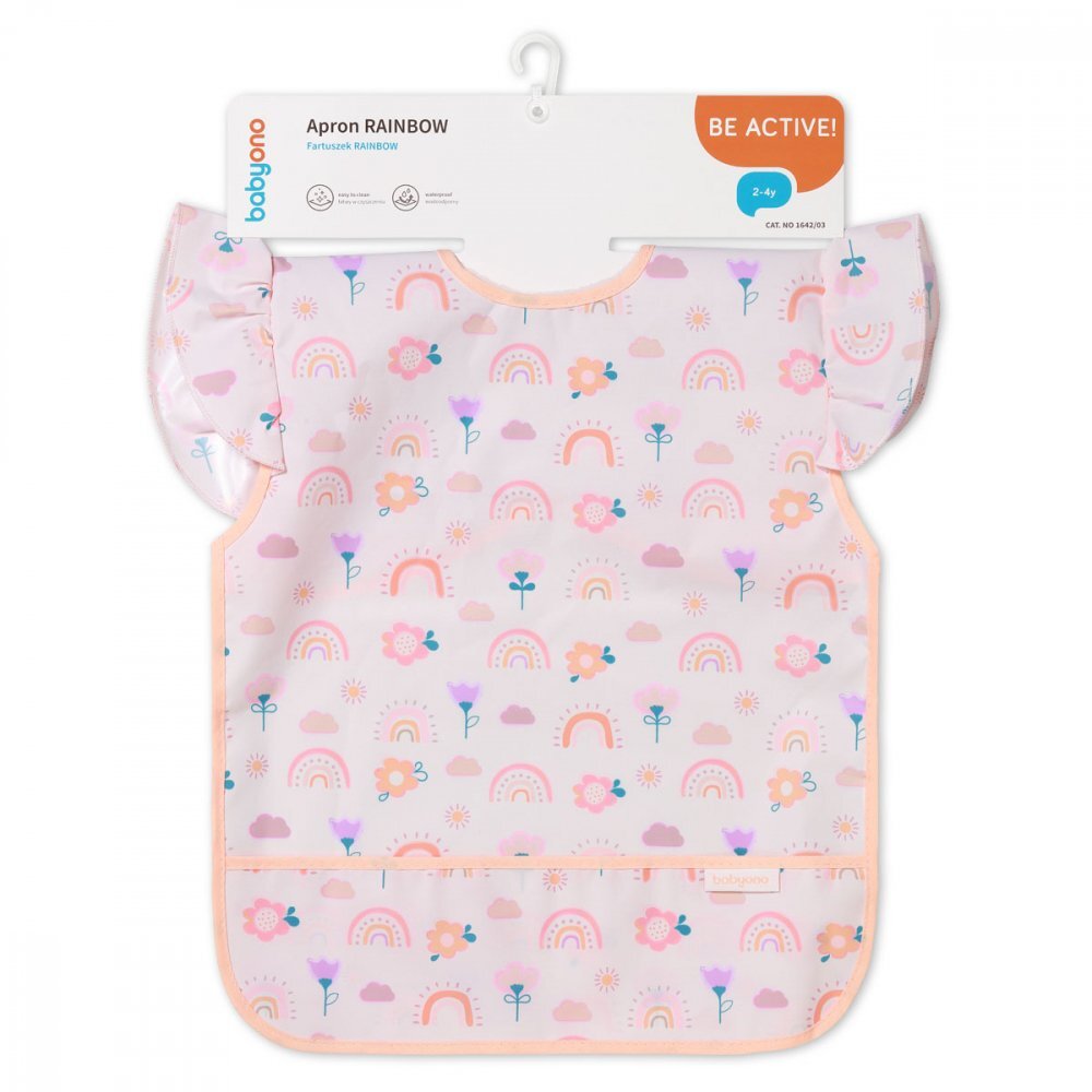 BABYONO Baveta impermeabila Curcubeu 164203