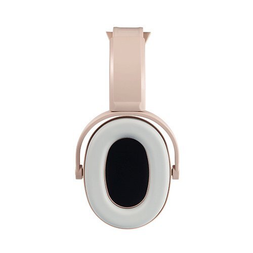 BABYONO Casti antifonice pentru copiiadulti Earmuffs Beige reglare cu design telescopic saculet de protectie inclus