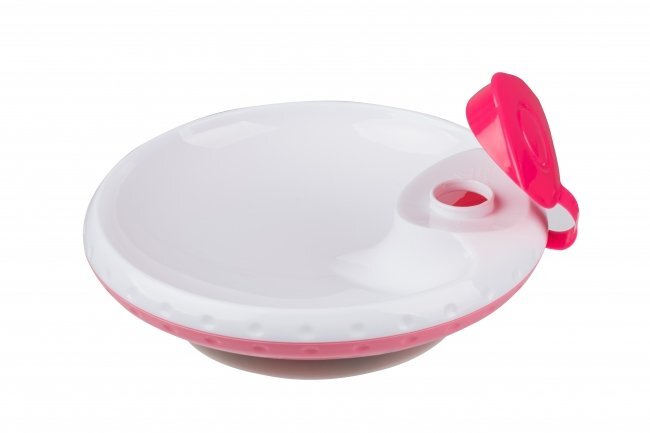 BABYONO Castronel termic pentru hrana Baby Ono Roz