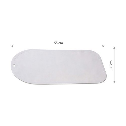 BABYONO Covoras antiderapant pentru cadita 55 x 35 cm New Grey