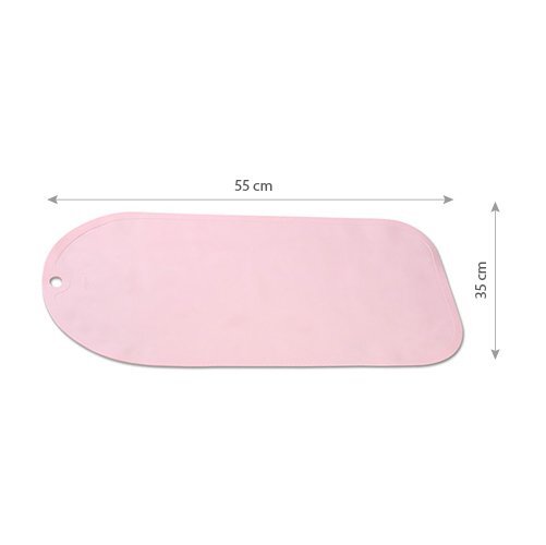 BABYONO Covoras antiderapant pentru cadita 55 x 35 cm New Pink