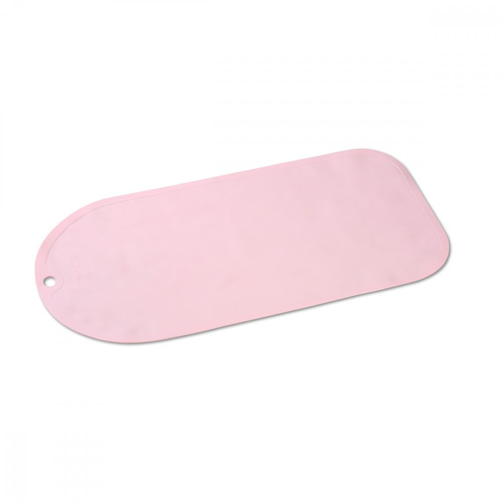 BABYONO Covoras antiderapant pentru cadita 70x35cm New Pink