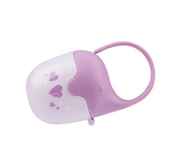BABYONO Cutie pentru suzete Elefant Roz