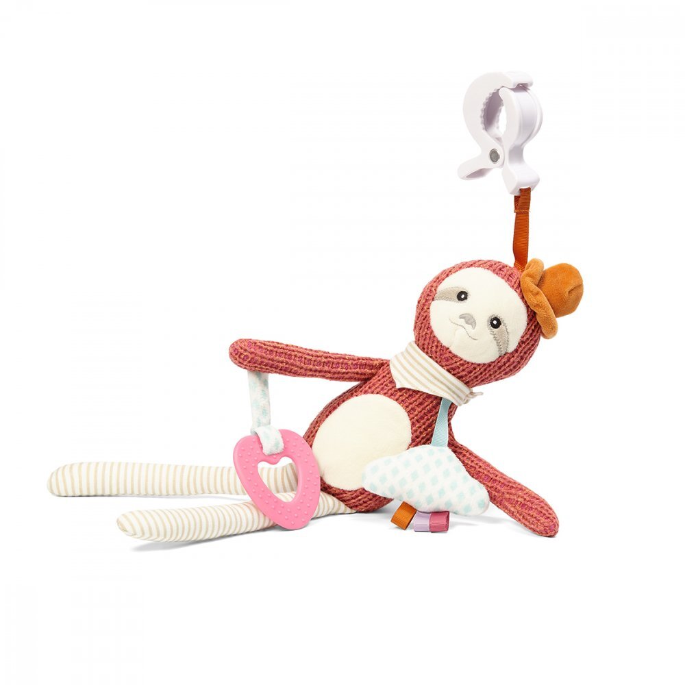 BABYONO Jucarie din plus cu clips pentru carucior
