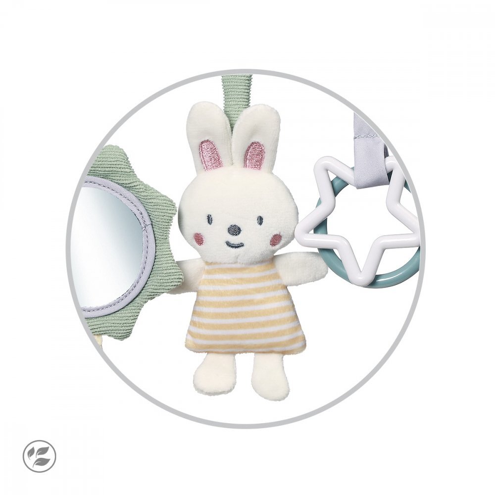 BABYONO Jucarie educationala de agatat pentru carucior natura