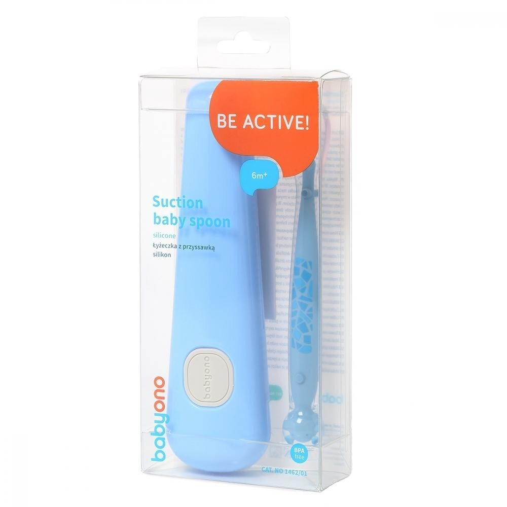 BABYONO Lingurita Baby Ono din silicon 6 luni+