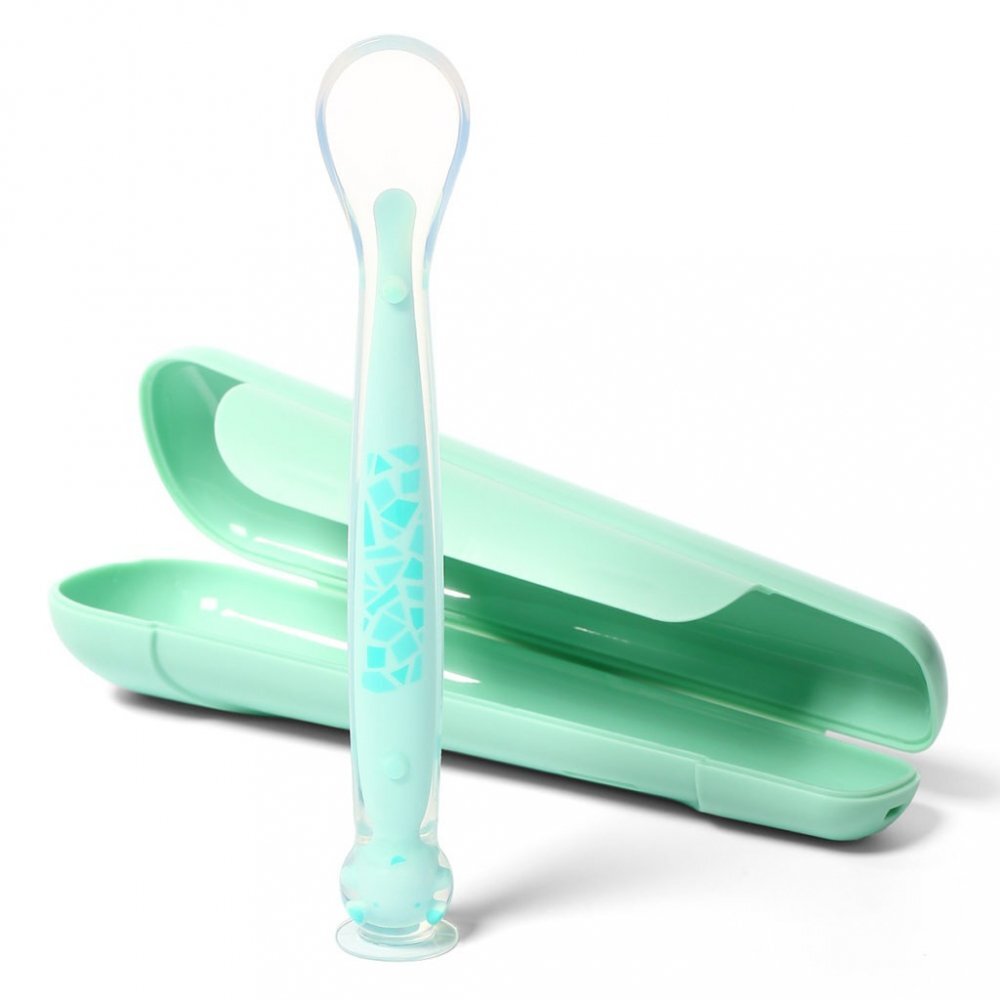 BABYONO Lingurita Baby Ono din silicon 6 luni+