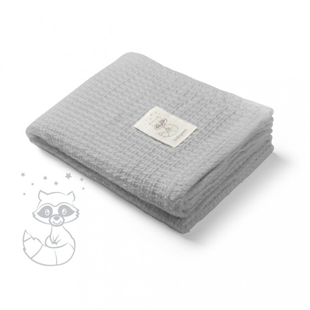 BABYONO Paturica pentru copii Baby Ono Bamboo gri