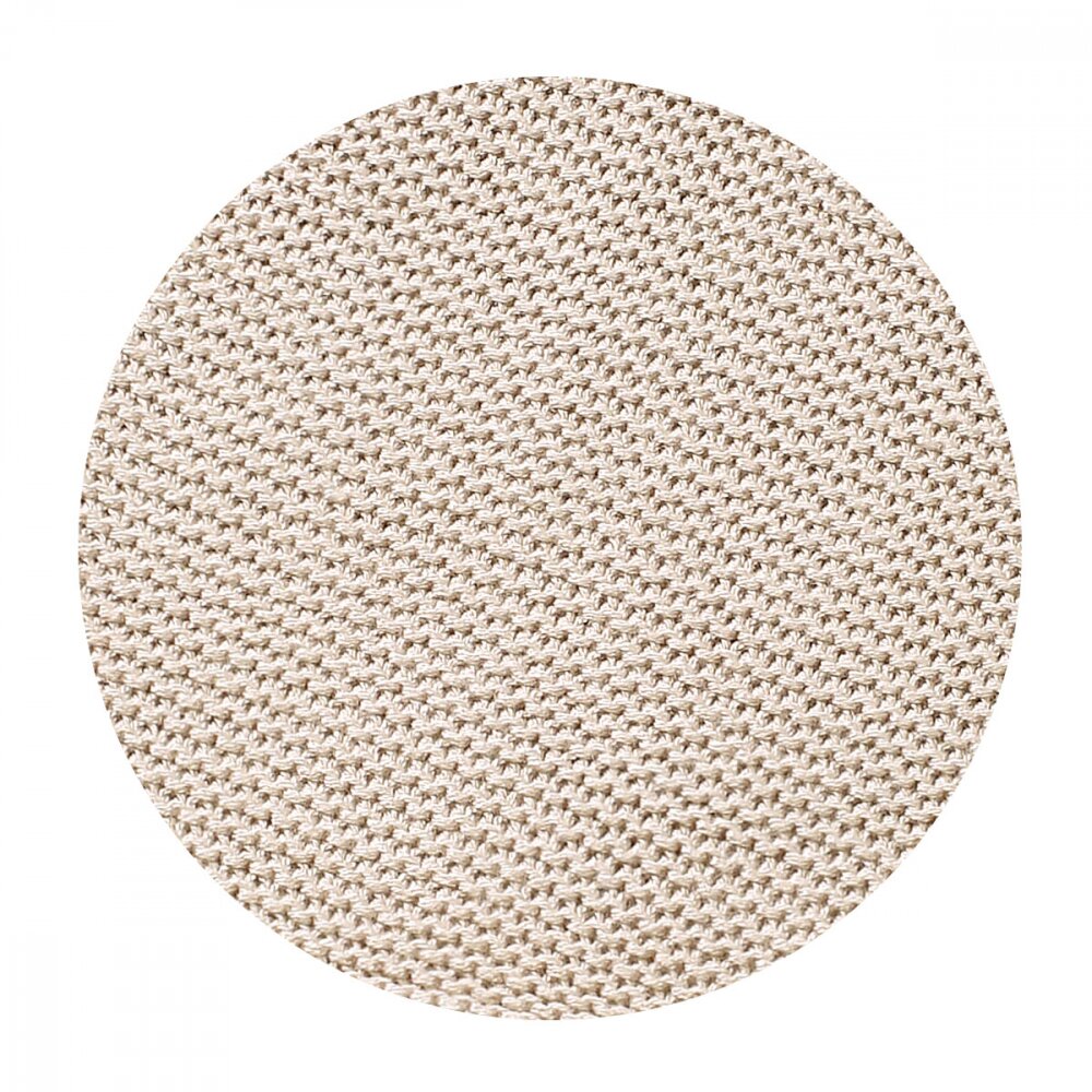 BABYONO Paturica tricotata 167402 din fibre de bambus crem 75x100 cm
