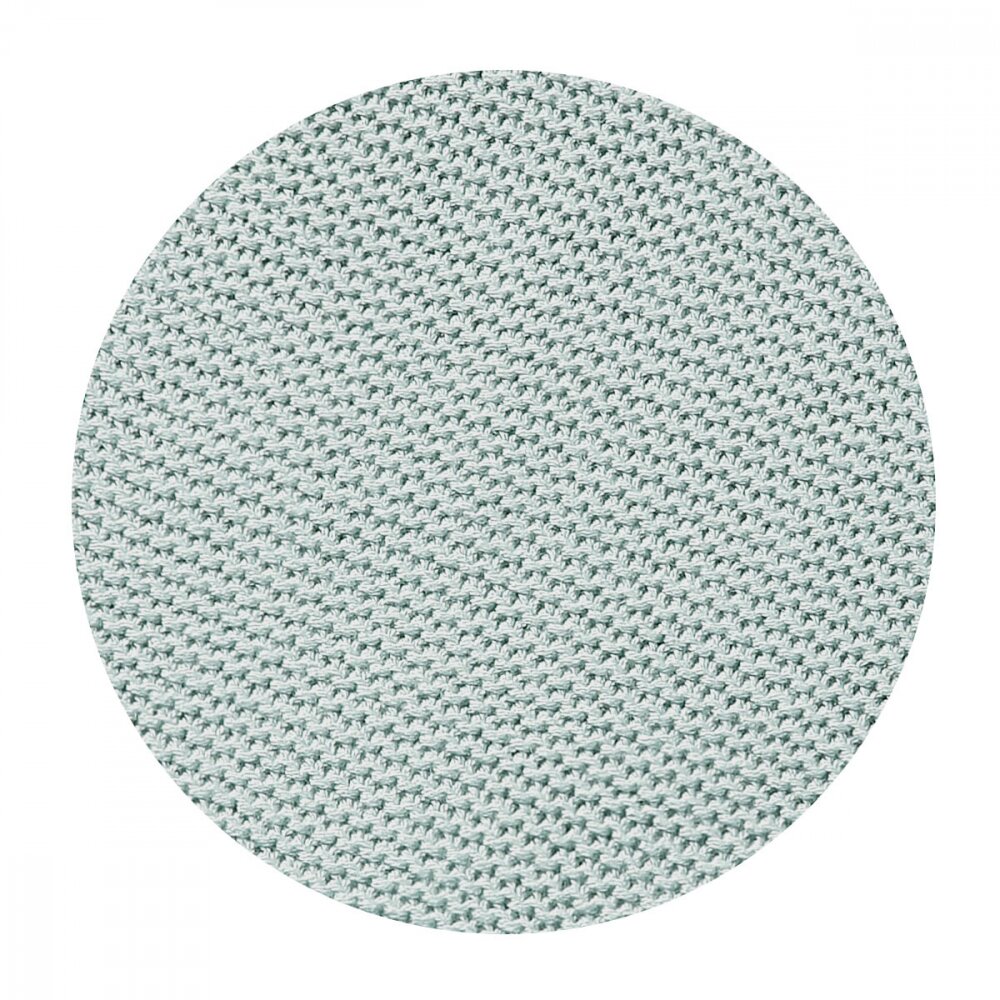 BABYONO Paturica tricotata 167404 din fibre de bambus verde 75x100 cm