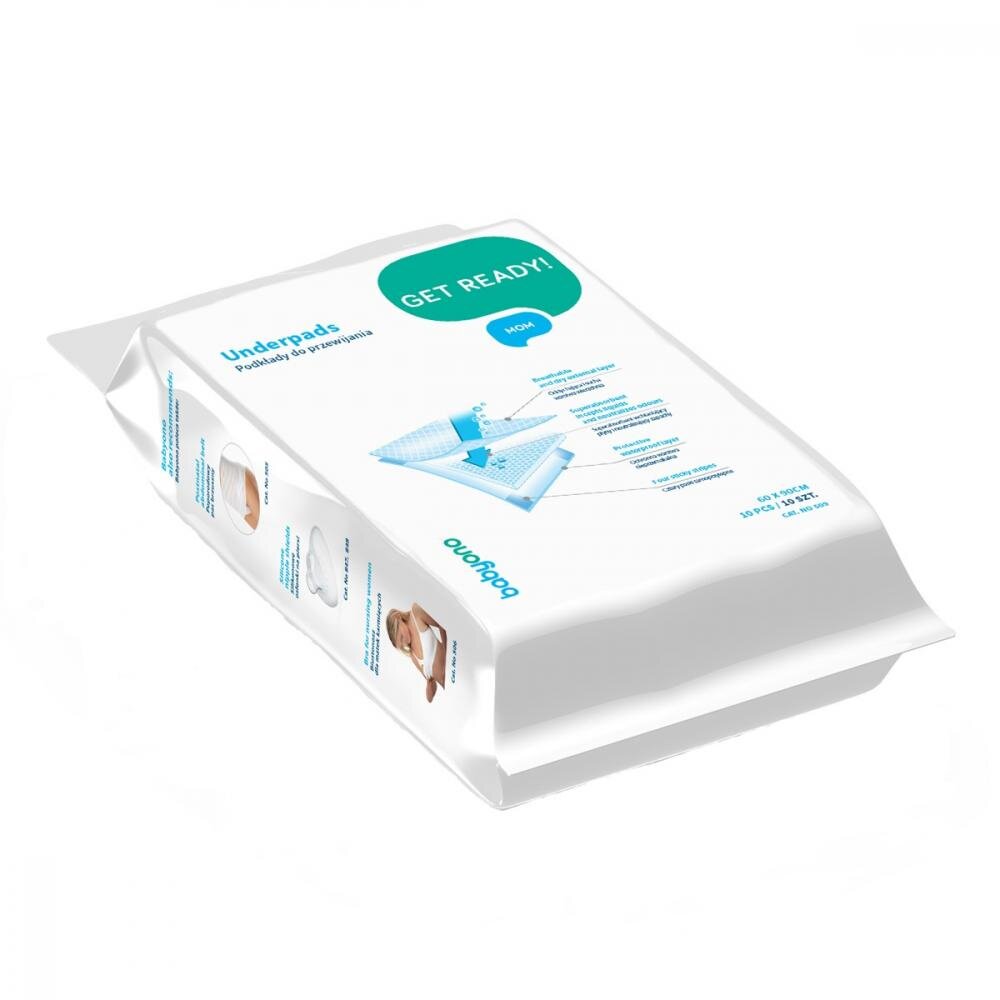 BABYONO Protectii impermeabile Baby Ono de unica folosinta 10 buc