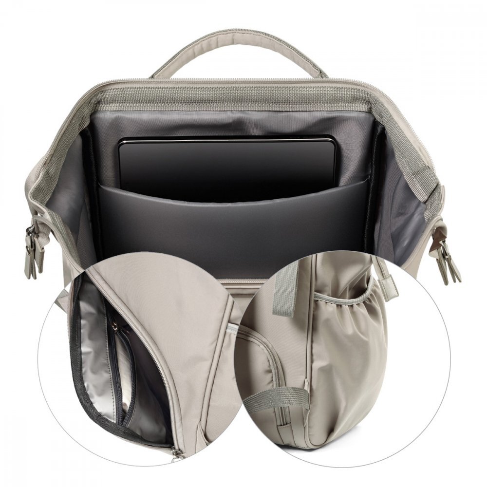 BABYONO Rucsac pentru mamici Modern Stile Bej