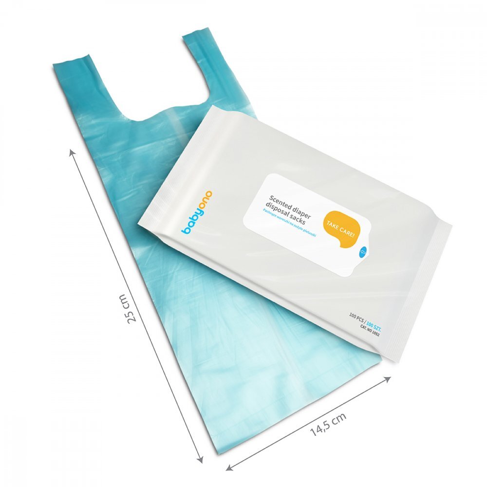 BABYONO Saci parfumati pentru pampers Baby Ono 100 buc