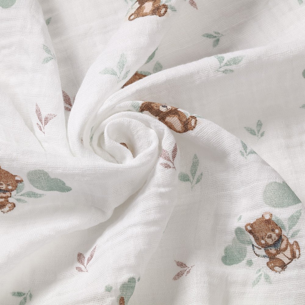 BABYONO Set 3 scutece din muselina super soft 34814 din bumbac 70x70 cm