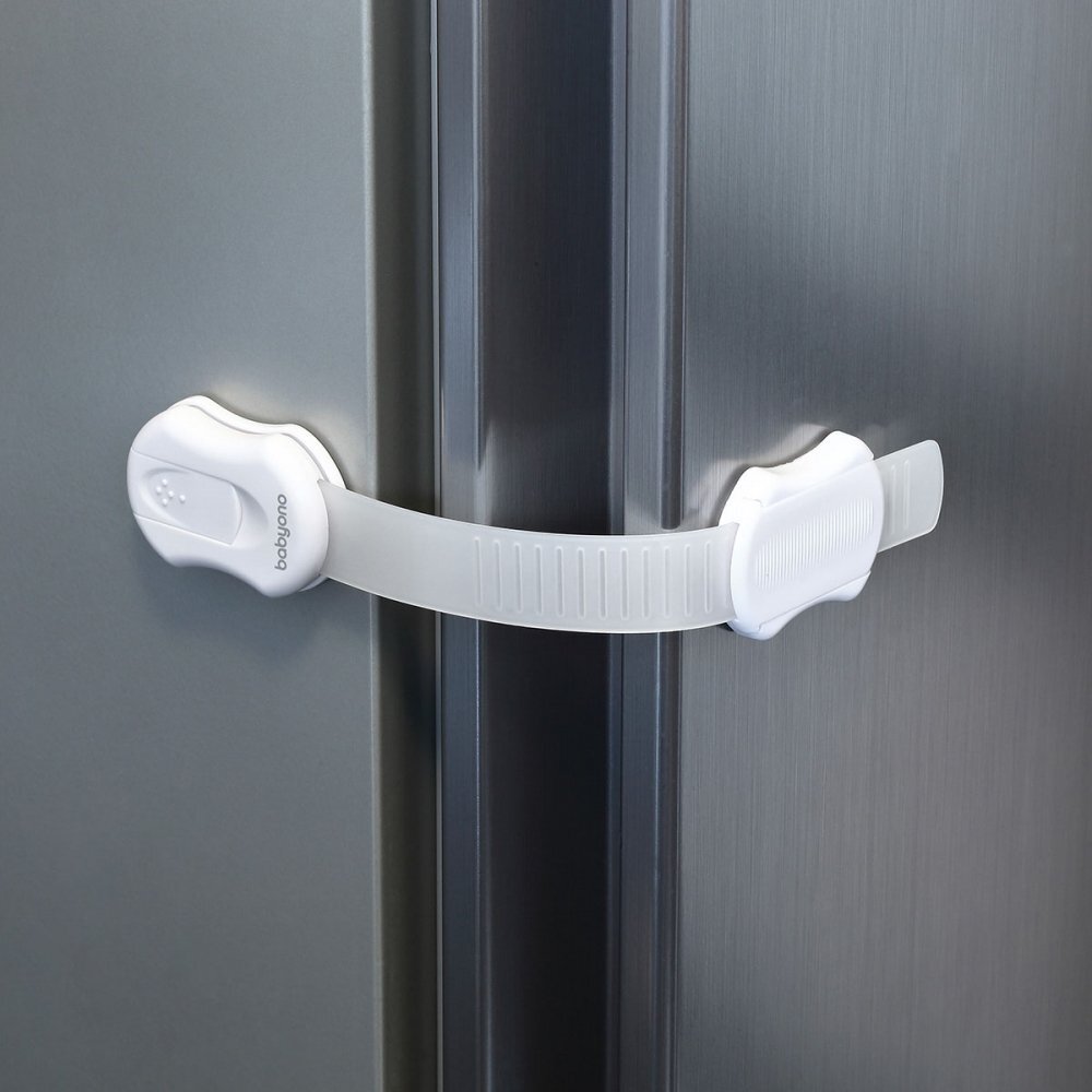 BABYONO Set 4 protectii universale albe pentru mobila