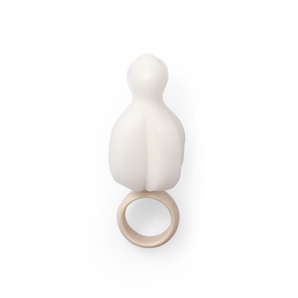 BABYONO Set perii pentru biberon si tetina bej