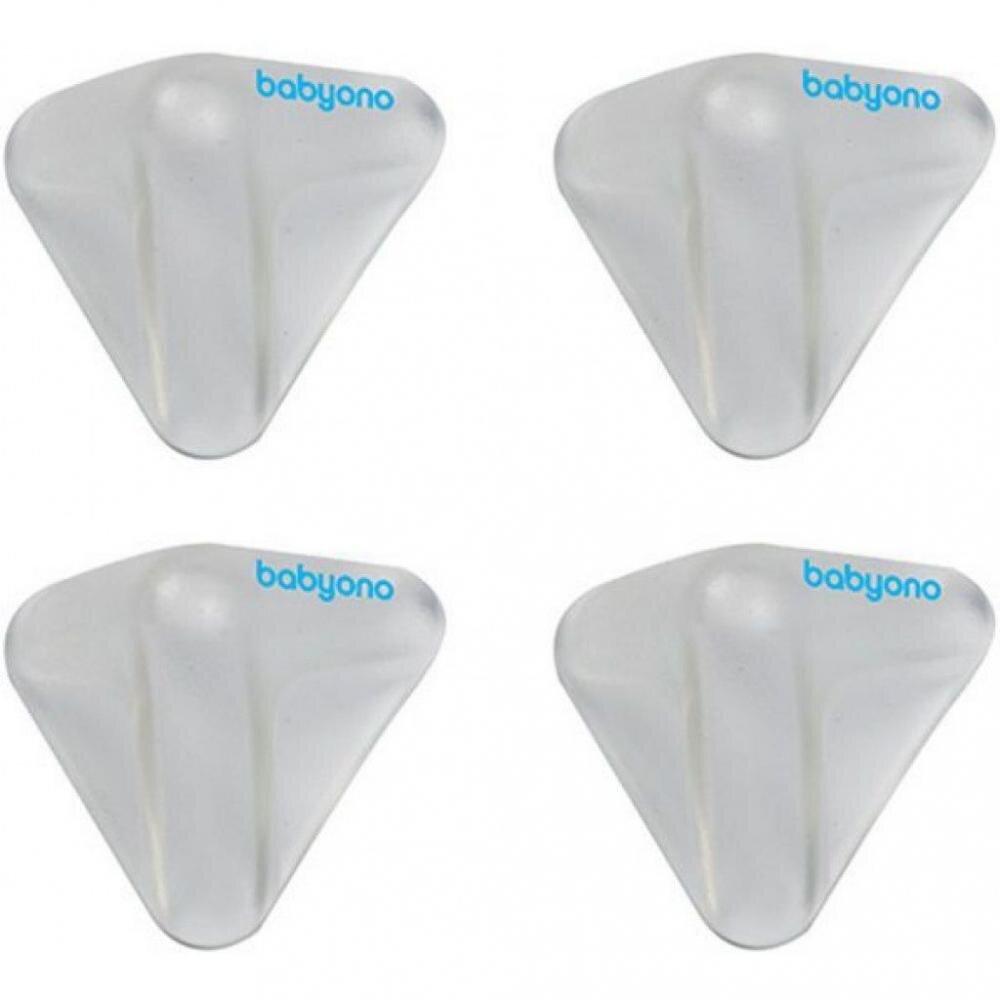 BABYONO Set protectii pentru colturi mobila triunghiulare Baby Ono