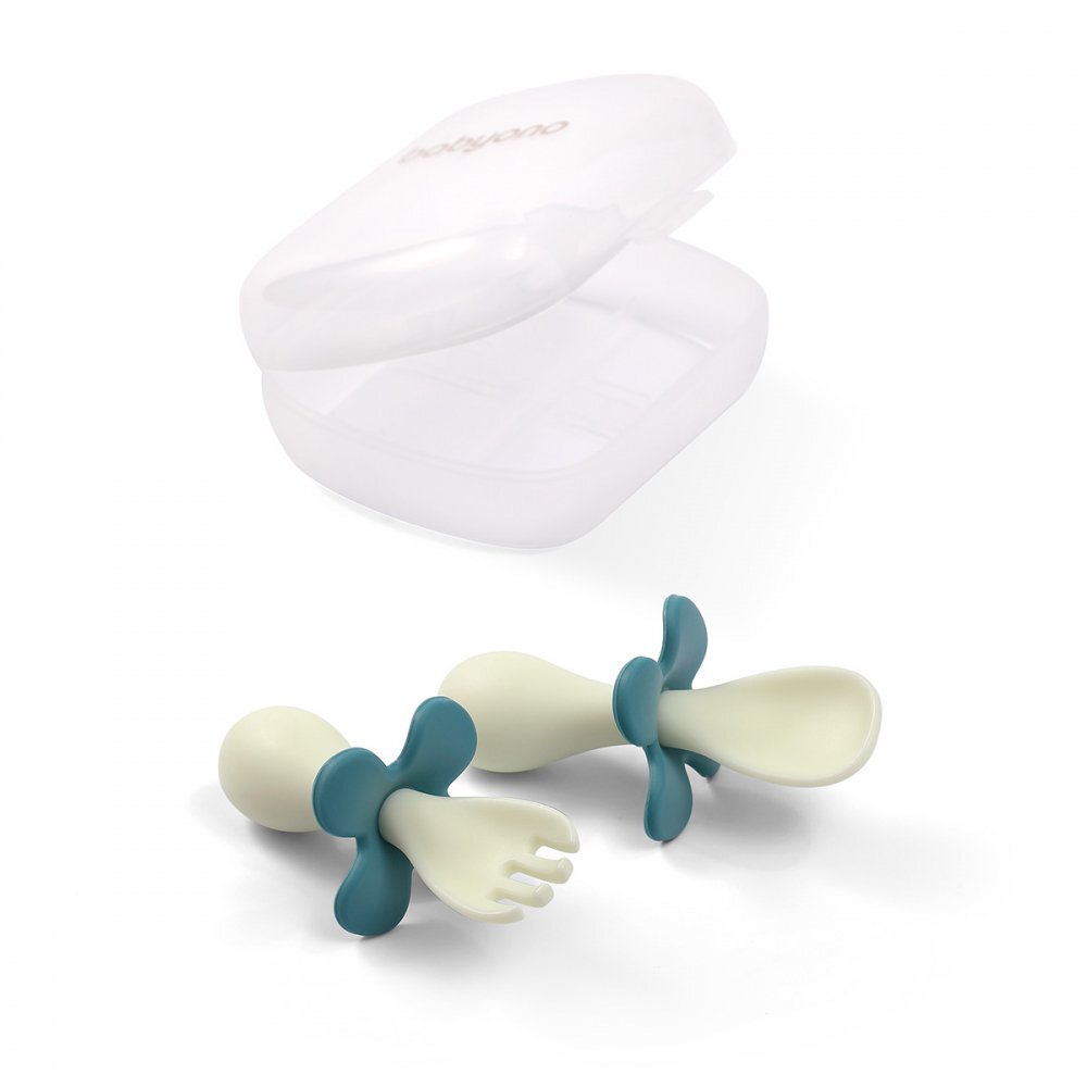BABYONO Set tacamuri Baby Ono ergonomice verde