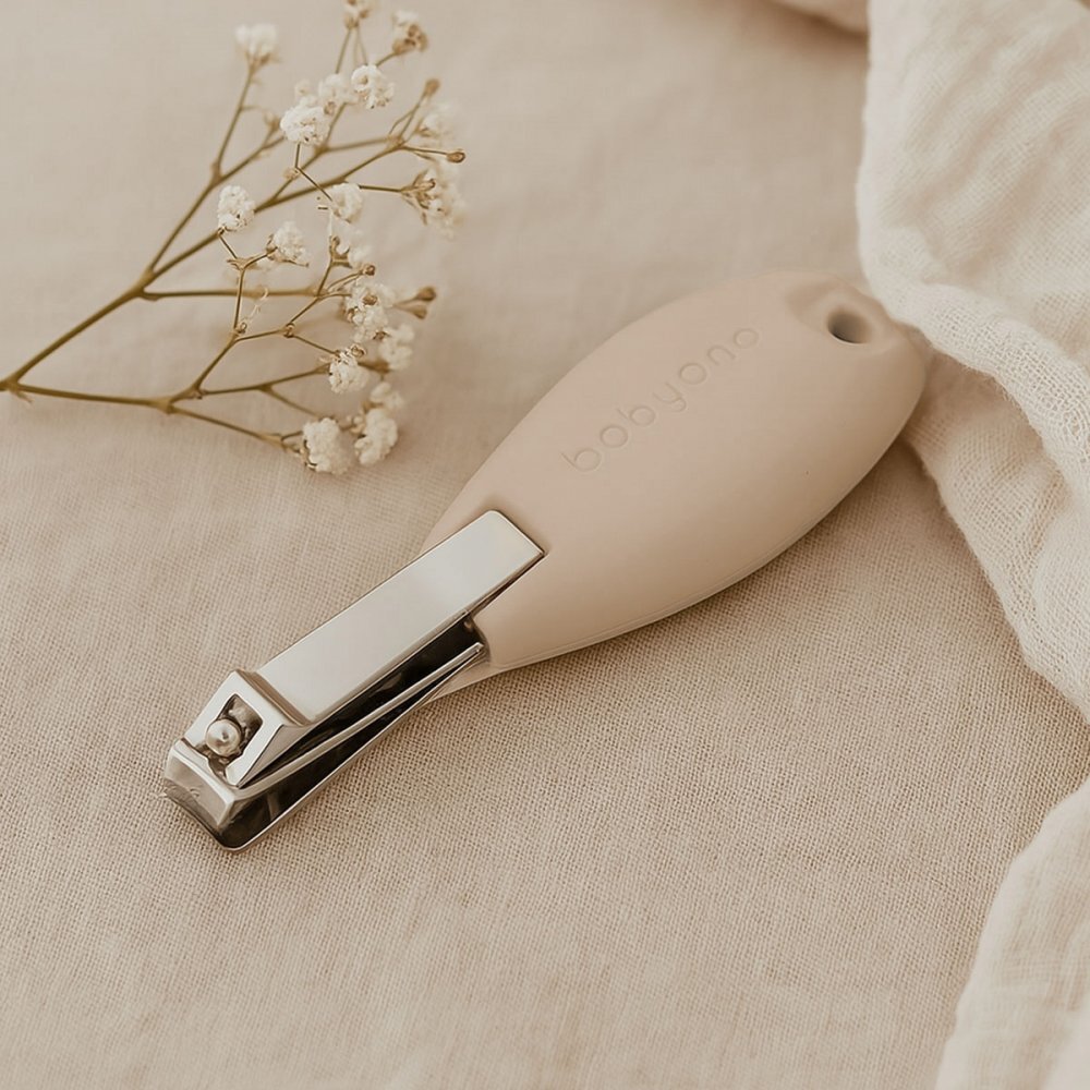 BABYONO Unghiera ergonomica pentru bebelusi si copii Bej
