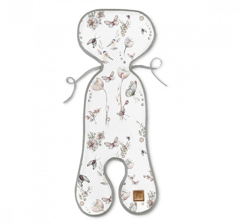 BabySteps Insert antitranspiratie pentru scaun auto 3D 0-13 kg Natura