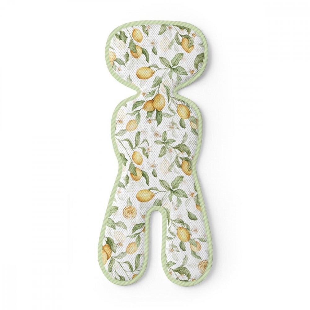 BabySteps Insertie antitranspiratie 3D pentru scaun auto 0-13 kg Lemon