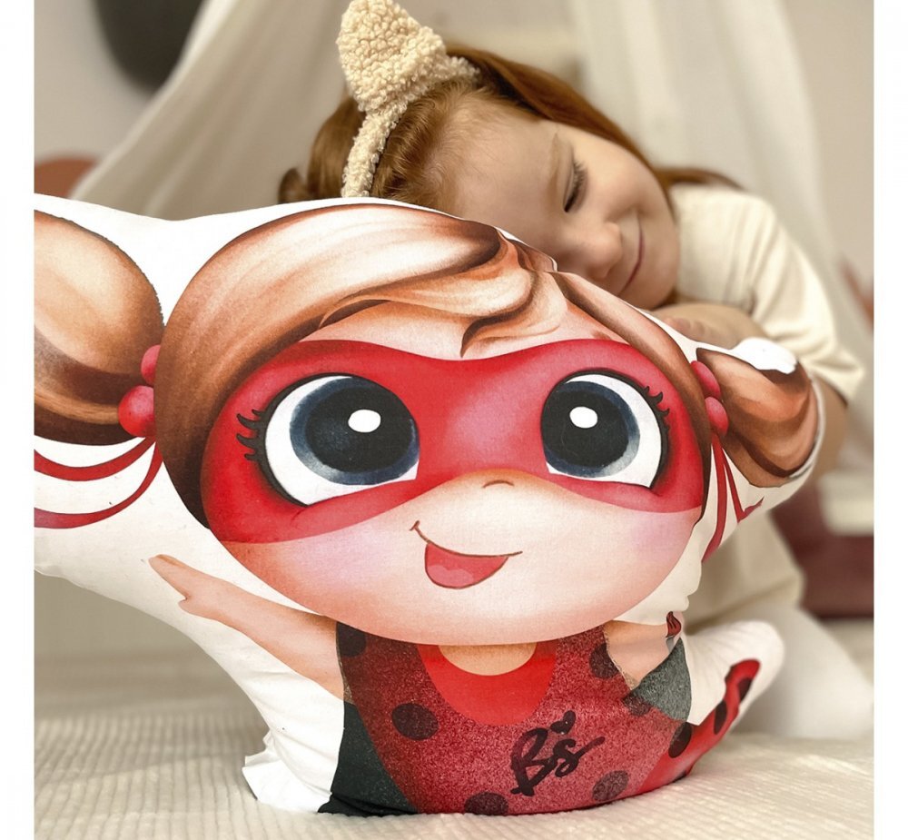 BabySteps Perna bebe Superhero Ladybug girl