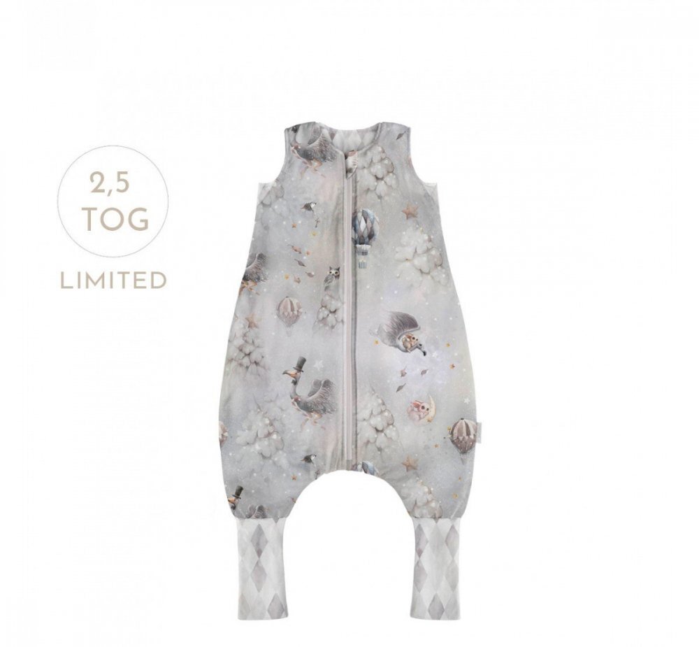 BabySteps Sac de dormit cu picioare bumbac 2.5 tog Dreams S 1-2 ani